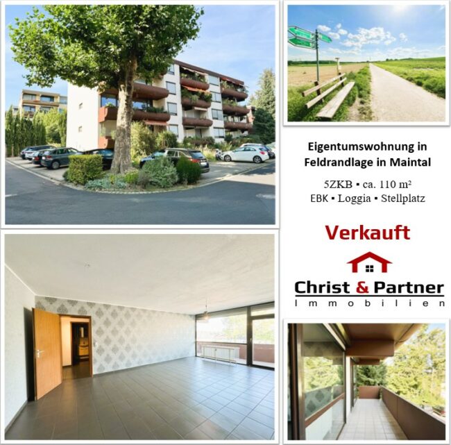 Ordner Erfolgsmitteilung - Fünfzimmerwohnung Maintal-Wachenbuchen