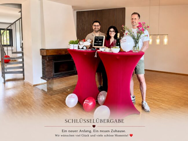 Liebe Negin & Amin, wir wünschen euch von Herzen ganz viel Glück, Liebe und viele unvergessliche Momente in eurem neuen Zuhause. 🍀✨