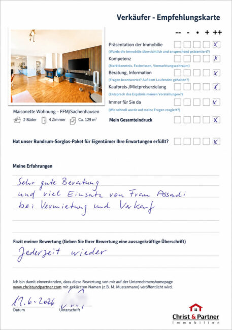 empfehlung